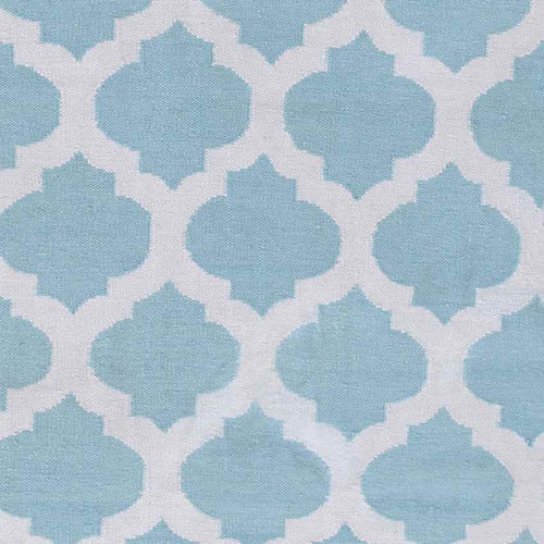 Kobuk Modern Sky Blue/Ivory Area Rug