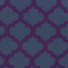 Kobuk Modern Navy/Violet Area Rug