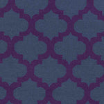 Kobuk Modern Navy/Violet Area Rug