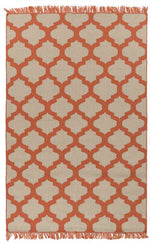 Kobuk Modern Rust/Beige Area Rug