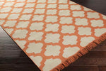 Kobuk Modern Rust/Beige Area Rug