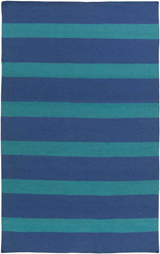 Koyuk Modern Blue/Green Area Rug