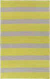 Koyuk Modern Green/Light Gray Area Rug