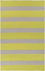 Koyuk Modern Green/Light Gray Area Rug