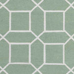 Ealing Modern Green Area Rug