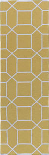 Ealing Modern Wheat/White Area Rug