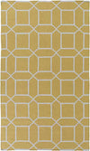 Ealing Modern Wheat/White Area Rug