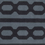 Lakeland Modern Denim/Black Area Rug