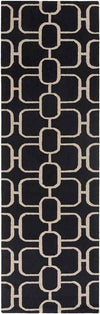 Lakeport Modern Black/Beige Area Rug
