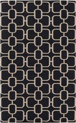 Lakeport Modern Black/Beige Area Rug