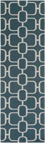 Lakeport Modern Green/Ivory Area Rug