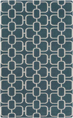 Lakeport Modern Green/Ivory Area Rug