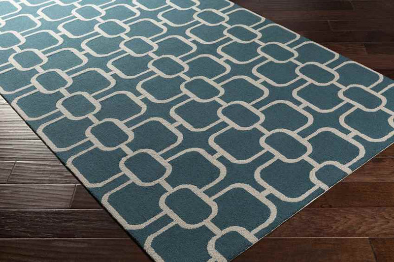 Lakeport Modern Green/Ivory Area Rug