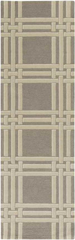 Lakeside Modern Brown Area Rug