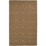 Lakeview Modern Dark Brown Area Rug