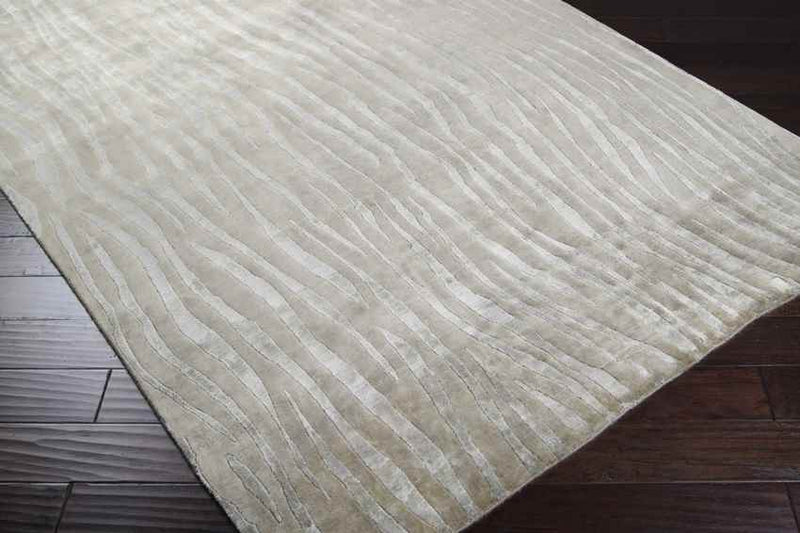 Lathrop Modern Taupe/Beige/Khaki Area Rug