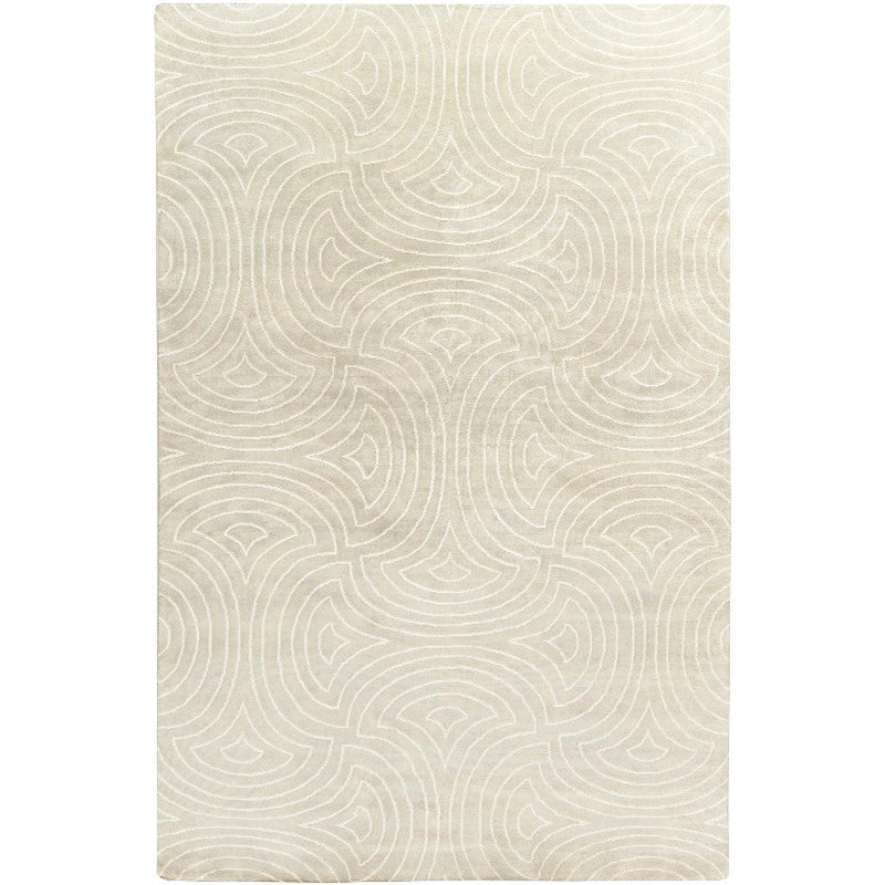 Lavaca Modern Tan/Cream Area Rug