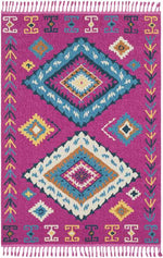 Termunten Global Navy/Sky Blue Area Rug