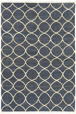 Leesburg Global Neutral/Blue Area Rug