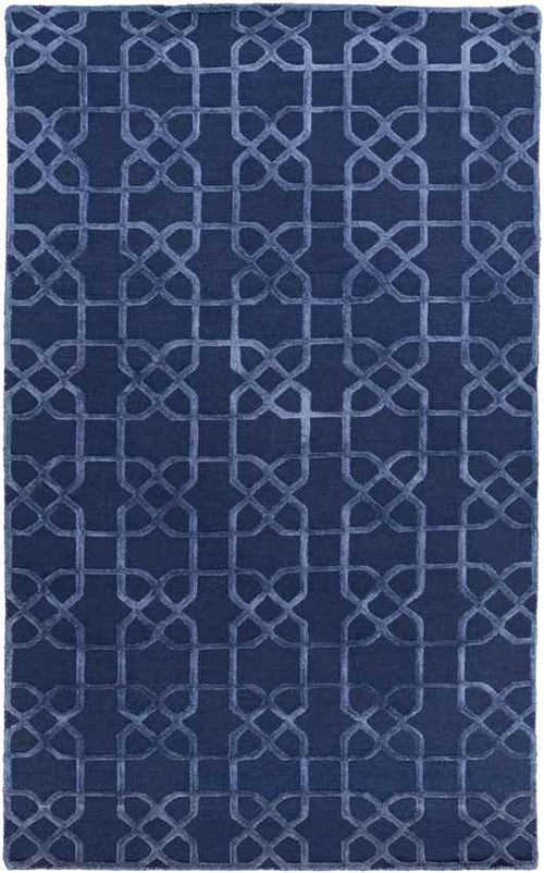 Liberty Modern Navy Area Rug