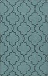 Lincolnton Modern Denim Area Rug
