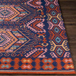 Alcester Global Navy Area Rug
