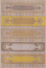 Adlington Global Tan/Lime Area Rug