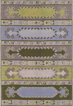 Adlington Global Green/Taupe Area Rug
