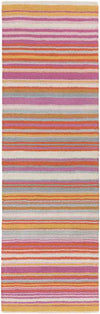 Oling Modern Pink/Orange/Mint Area Rug