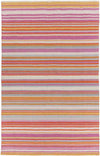 Oling Modern Pink/Orange/Mint Area Rug