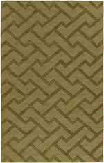 Loachapoka Modern Olive Area Rug