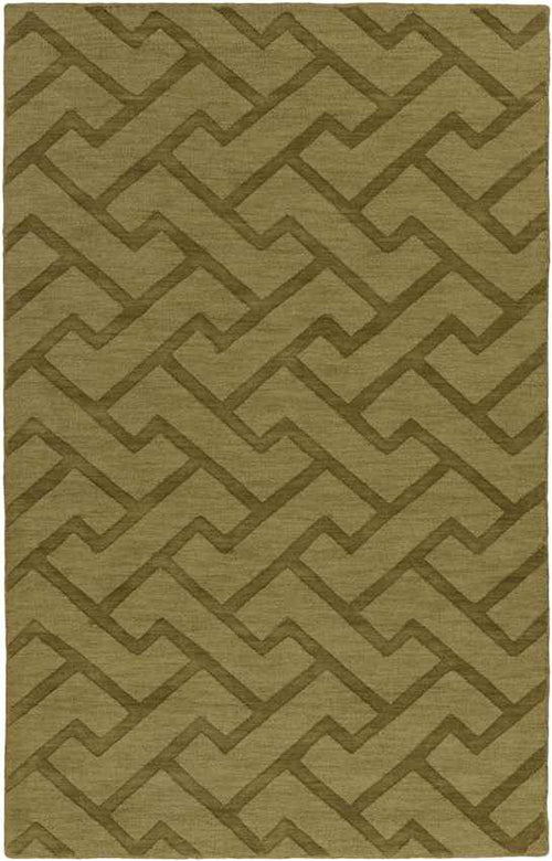 Loachapoka Modern Olive Area Rug
