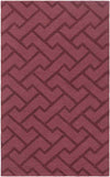 Loachapoka Modern Eggplant Area Rug