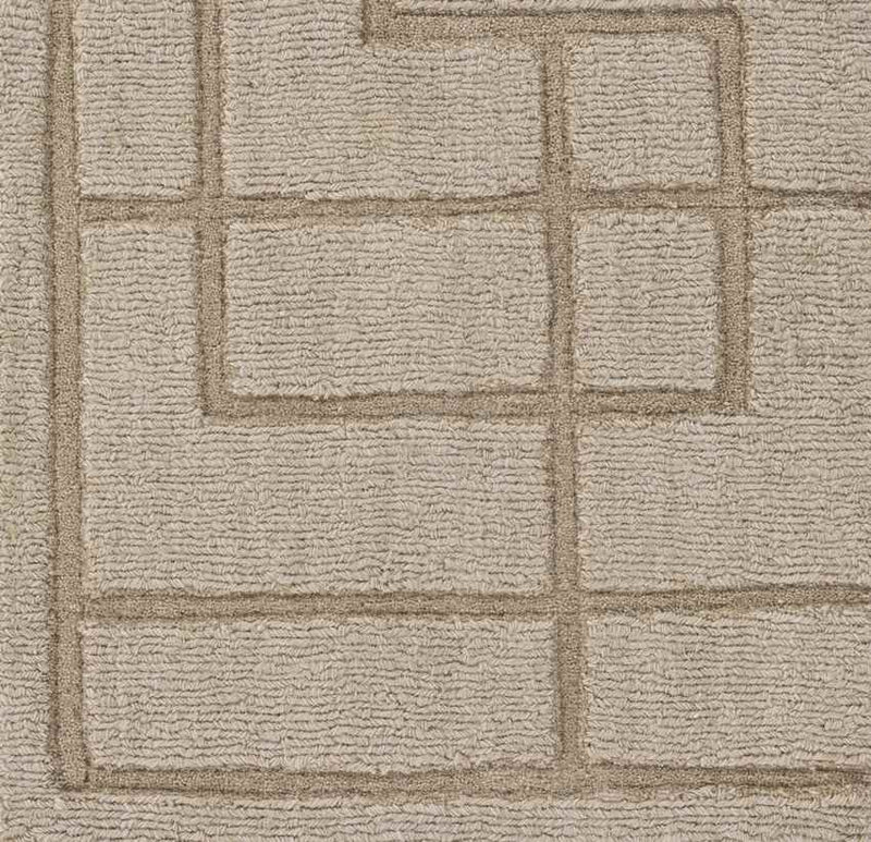 Onstwedde Modern Khaki Area Rug