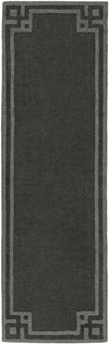 Lochbuie Modern Black Area Rug