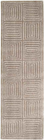 Lipscomb Modern Taupe Area Rug
