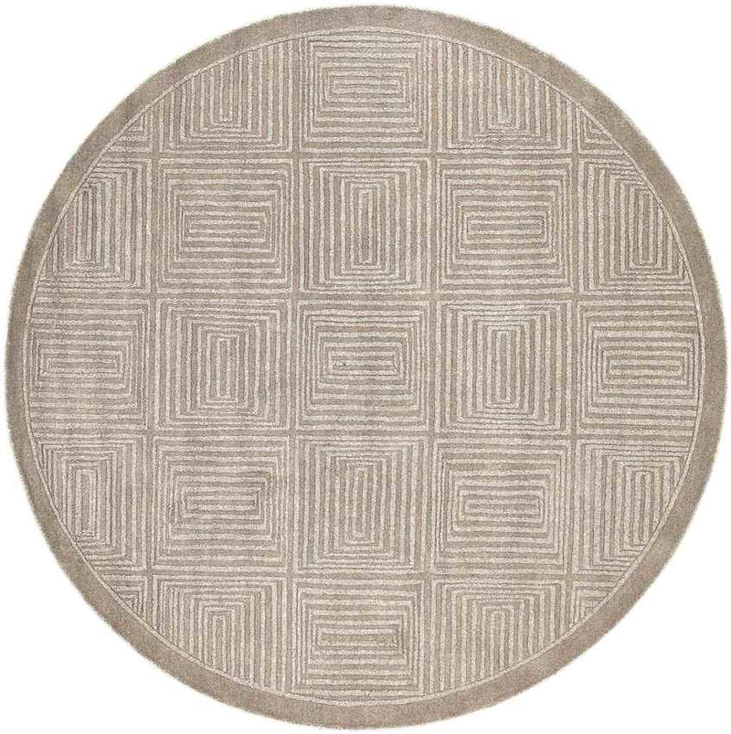 Lipscomb Modern Taupe Area Rug