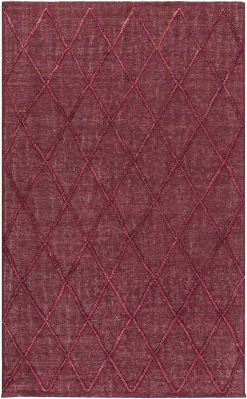 Banff Cottage Burgundy/Garnet Area Rug