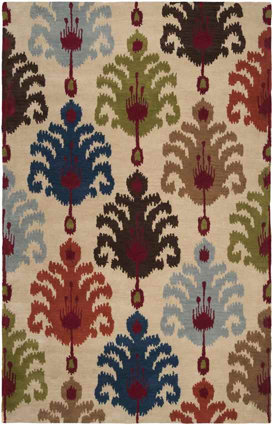 London Global Beige/Red/Blue Area Rug