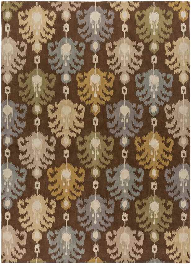 London Global Dark Chocolate Area Rug