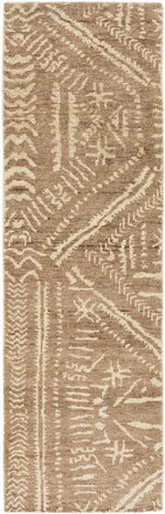 Luthersville Global Dark Brown/Cream Area Rug