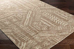 Luthersville Global Dark Brown/Cream Area Rug