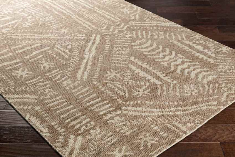 Luthersville Global Dark Brown/Cream Area Rug
