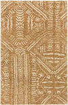 Luthersville Global Teal/Cream/Camel Area Rug