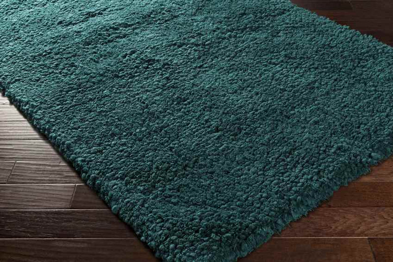 Manassas Modern Gray/Teal Area Rug
