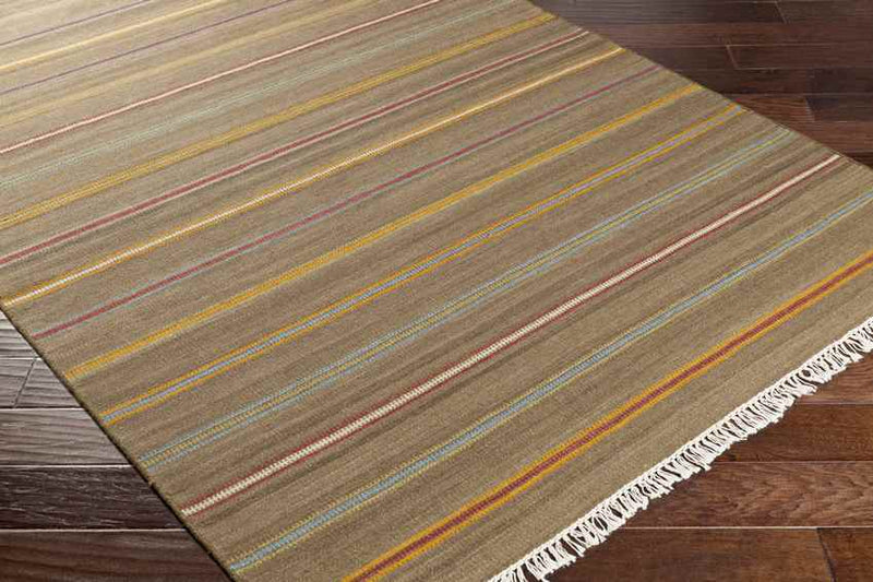 Manila Modern Dark Brown Area Rug