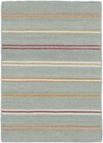 Manila Modern Aqua/Charcoal/Gray Area Rug