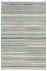 Manila Modern Aqua/Charcoal/Gray Area Rug