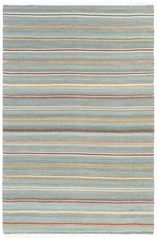 Manila Modern Aqua/Charcoal/Gray Area Rug