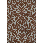 Manzanola Global Dark Chocolate Area Rug